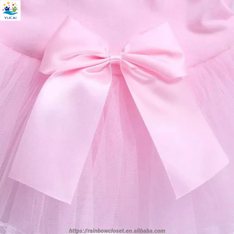 Baby Girls Romantic Spandex Tutu Dress Ballet Dance Costumes Leotard for Gymnastics and Stage Performance