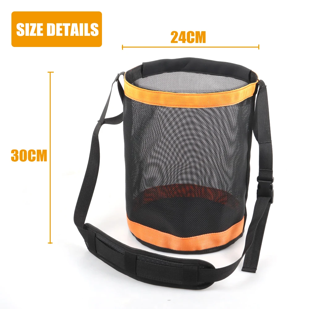 Horse Feed Bag Heavy Duty Nylon Mesh Grain Feed Bag Adjustable Breathable Feed Rite Bag