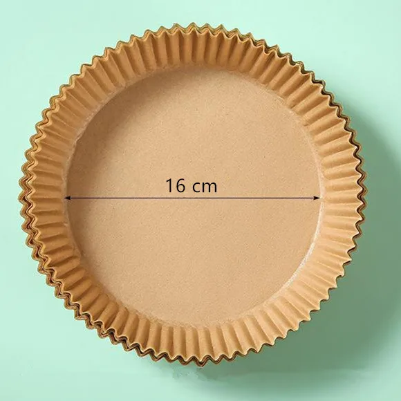 Air Fryer Disposable Paper Liner Non Stick Round Baking and Parchment Paper Sheets  for Baking Roasting Microwave