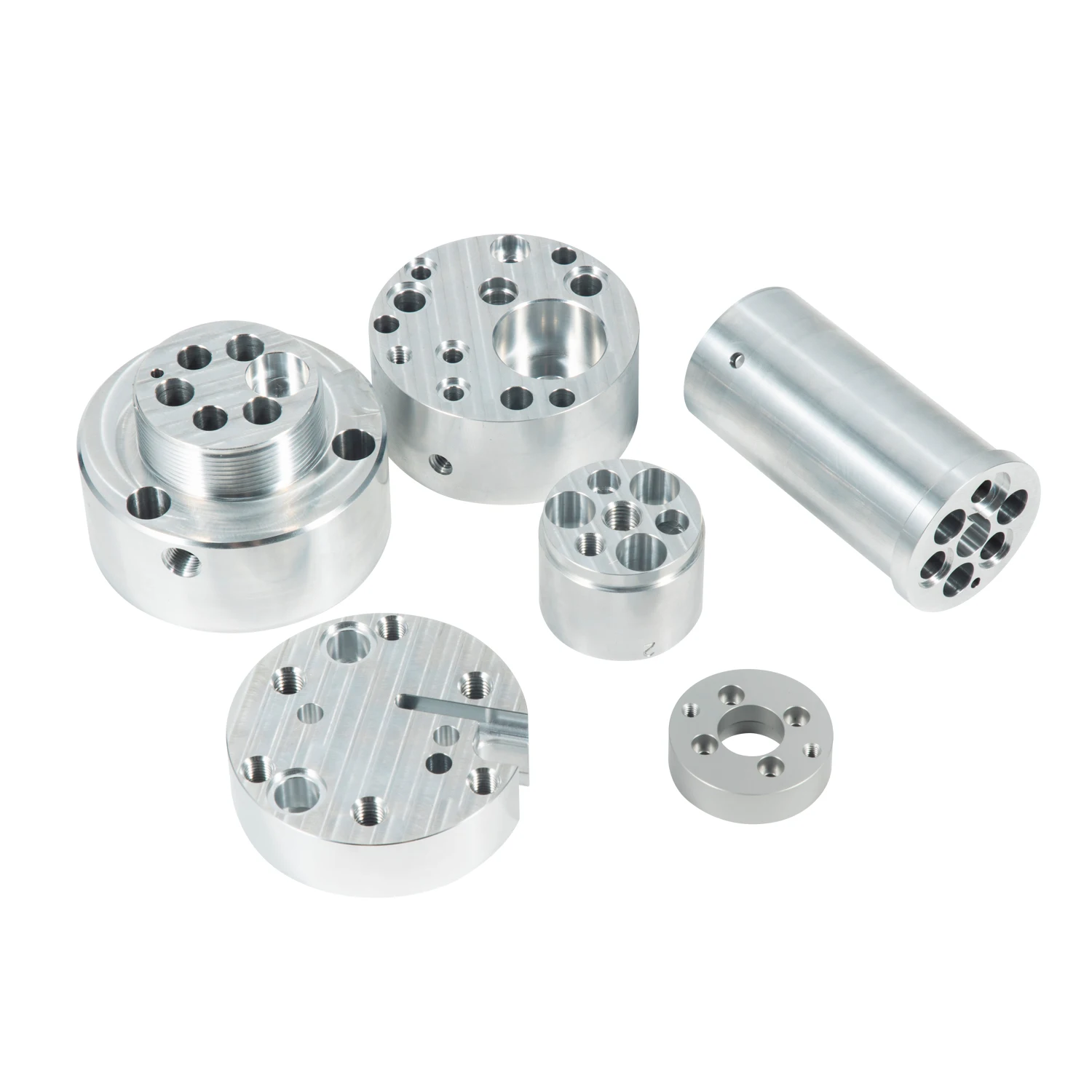 China Customization 3D Model CNC Machined Aluminum Alloy Parts for Motorcycles and Cars Drilling Work Metal Accessories