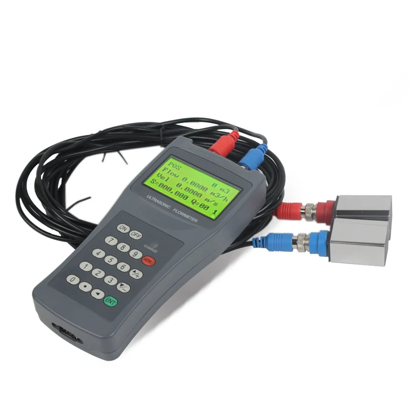 price ultrasonic flow measuring instrument ultrasonic clamp on flowmeter Precise digital ultrasonic flow meter for water