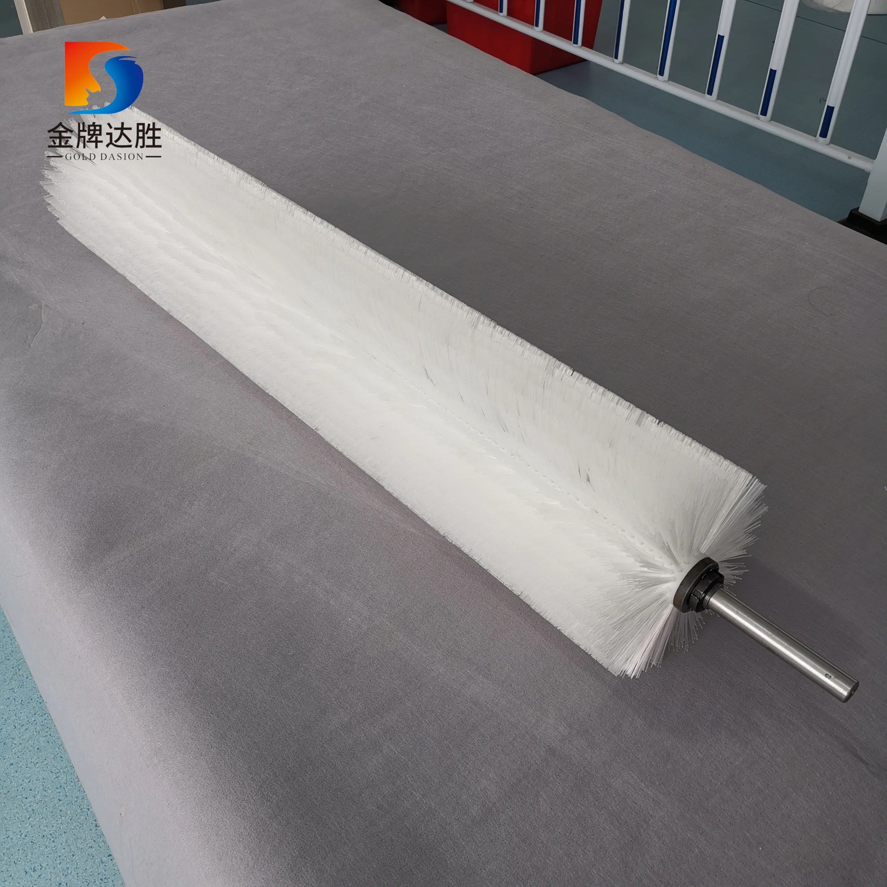 Washing Cylinder Brush with Shaft and Washer