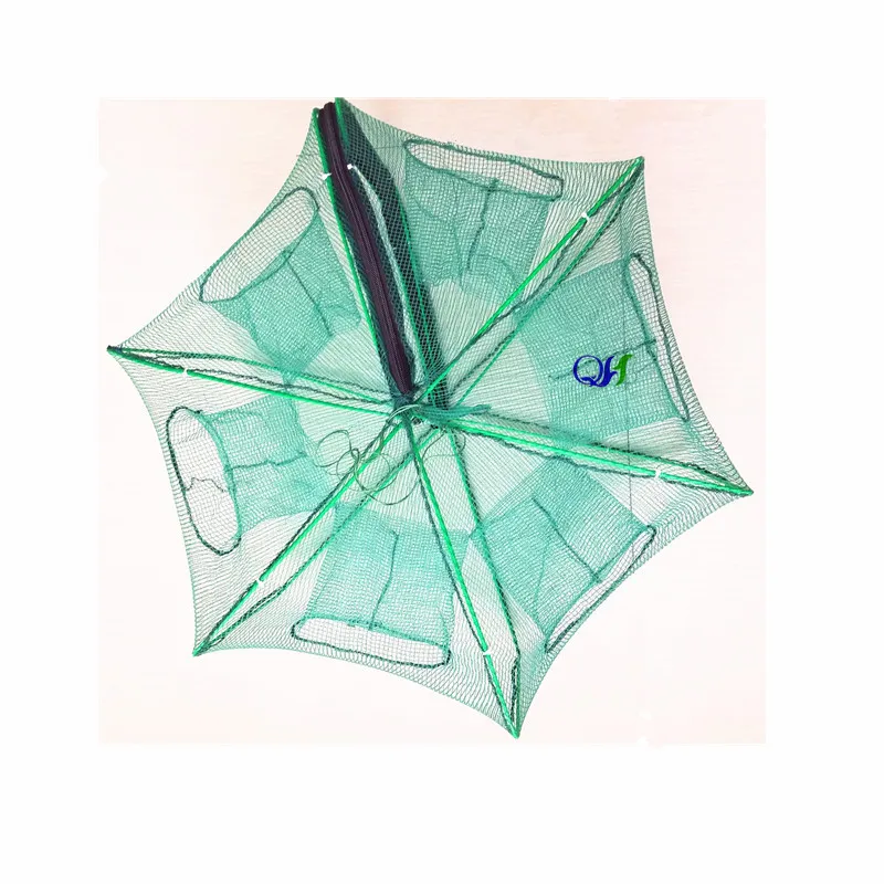 High Strength Nylon Fish Trap Net 6/8/10/12 Holes  Fish Cage For Crab Shrimp
