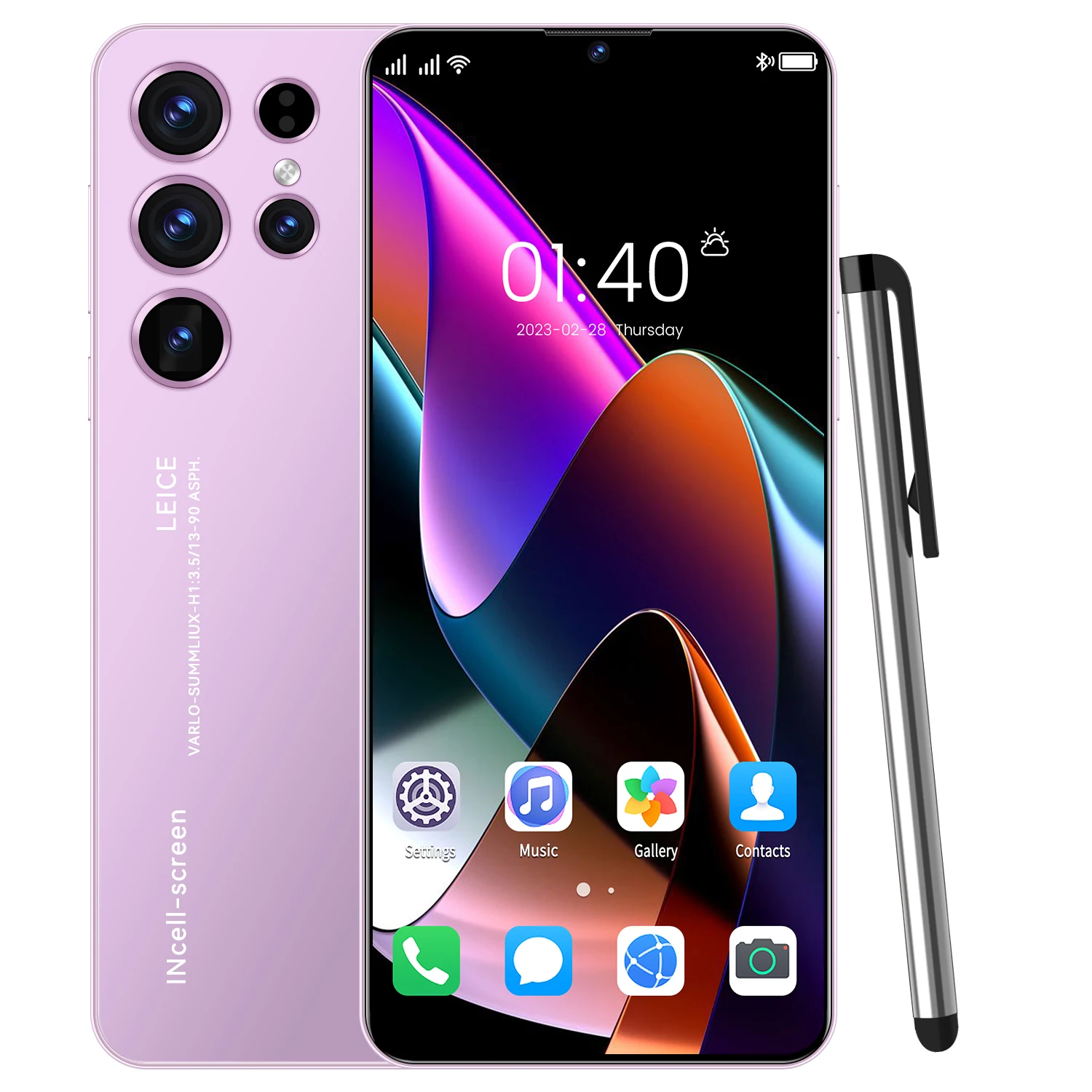 2023 New  S23 Ultra Unlocked  6.8 Inch 16gb + 1tb Android Mobile Phones double card 10nucleus facial recognition 5G smartphone