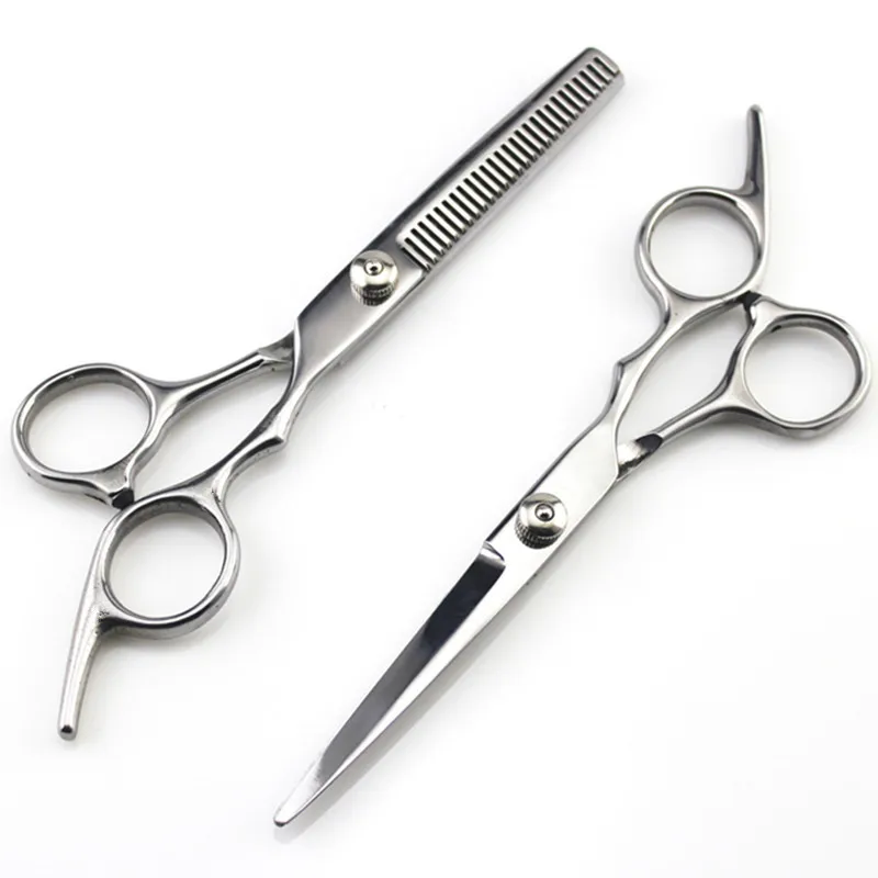 professional 6.0 inch  hair scissors cutting barber  hair scissor salon scisors thinning shears hairdressing scissors