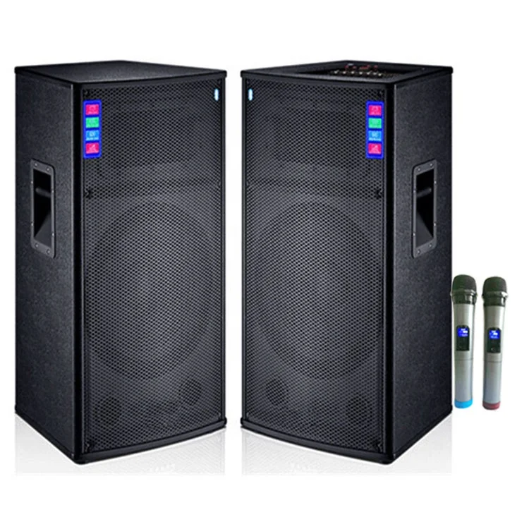 Hi-Fi мультимедийная активная акустическая система 15 дюймов 150 Вт * 2 наружная Активная профессиональная пара динамиков для сценического представления