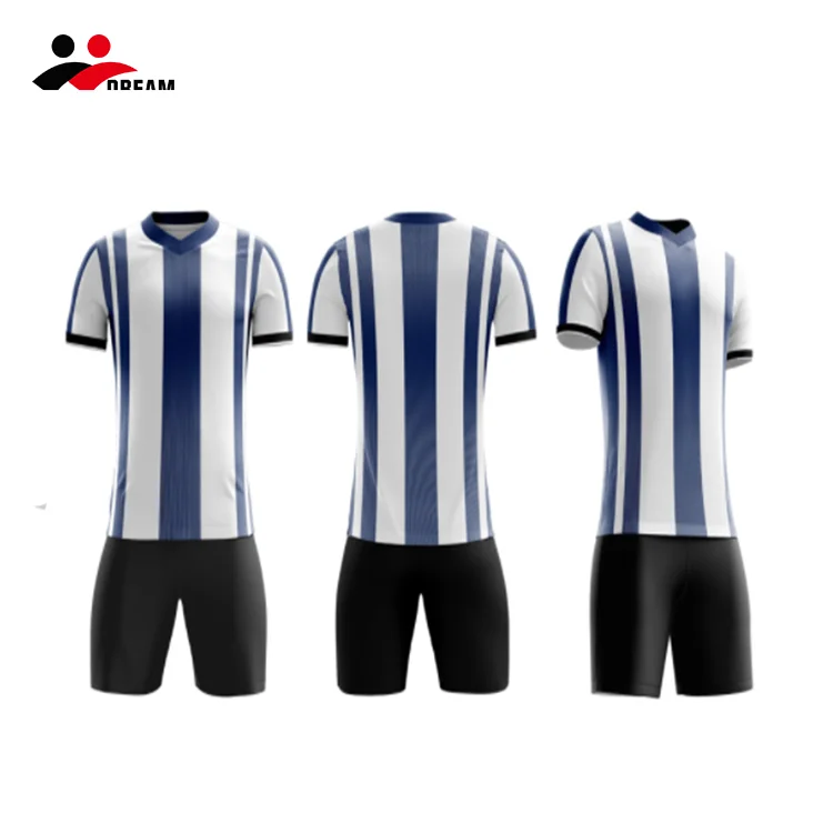 Blank Custom quick dry soccer Jersey Uniform Set Youth Soccer Uniforms Men Sublimation print Football Shirts Made In China