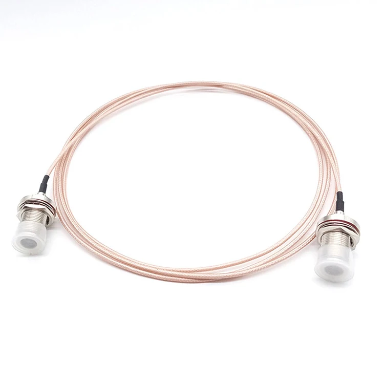 Радиочастотный коаксиальный кабель, разъем «папа»-«папа»