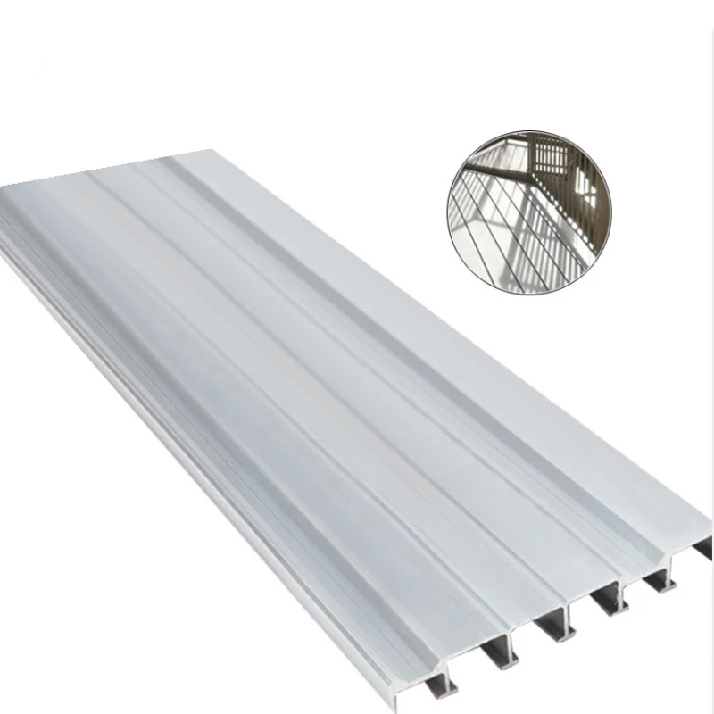 co extrusion fireproof  Aluminum Plank Flooring with customized service