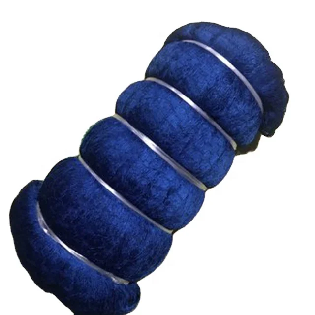 Nylon Multifilament Thailand Fishing Net for River Prices Bule Color Sardine Double Knotted for Small Fish Gill Net Fishing