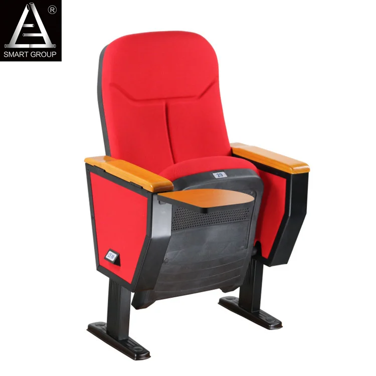 Wooden Cinema Theater Furniture Lecture Room Church Chairs Auditorium Seating Commercial Seat Conference Hall Chair