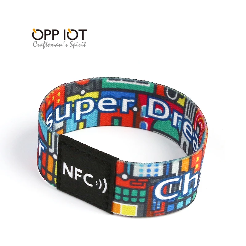 RFID Fabric Bracelet Event RFID Bracelet Event Wristband RFID