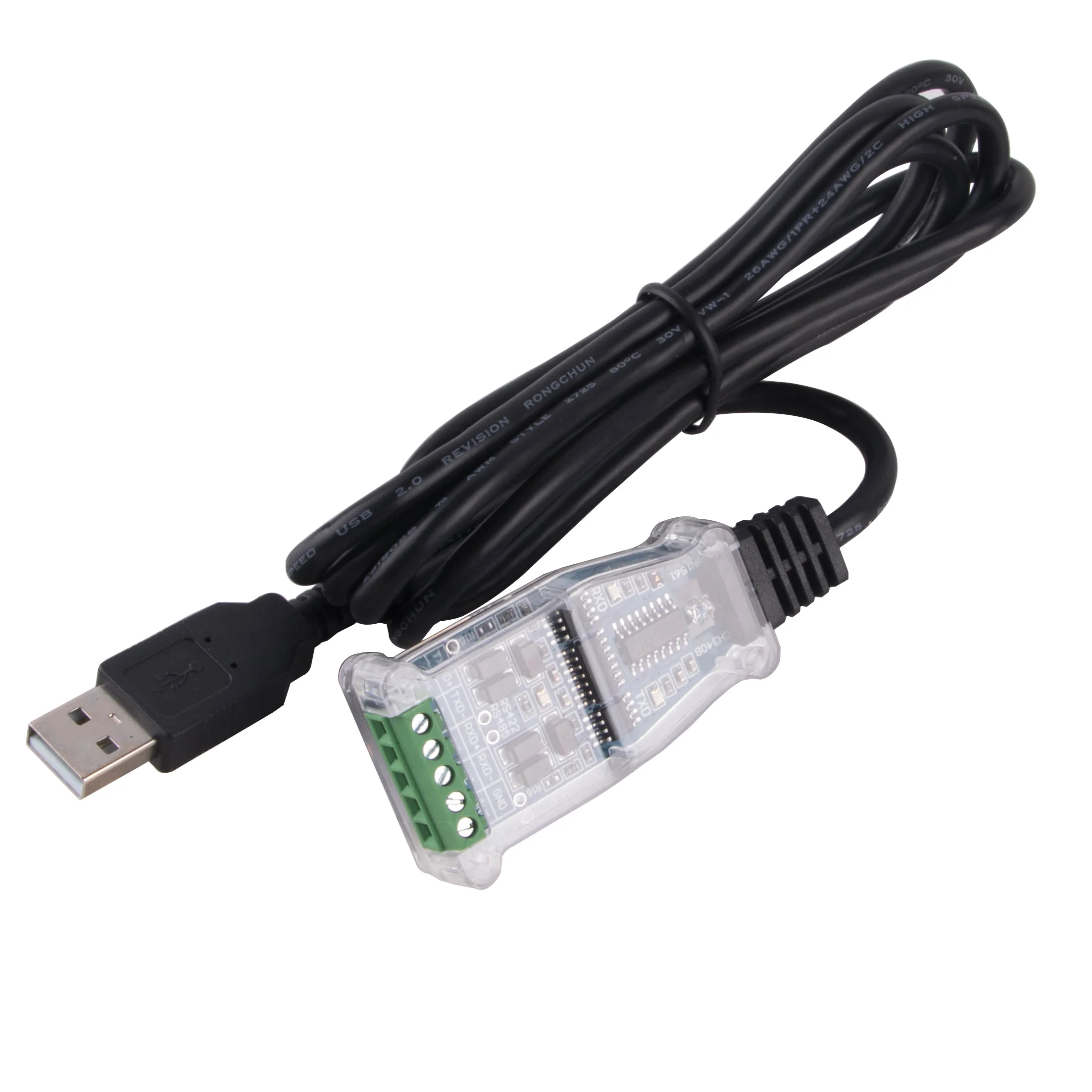 CH340 чип USB к 5Pin RS485 RS422 конвертер адаптер кабель 485 422 Коммуникационный Поддержка Win7/8/10