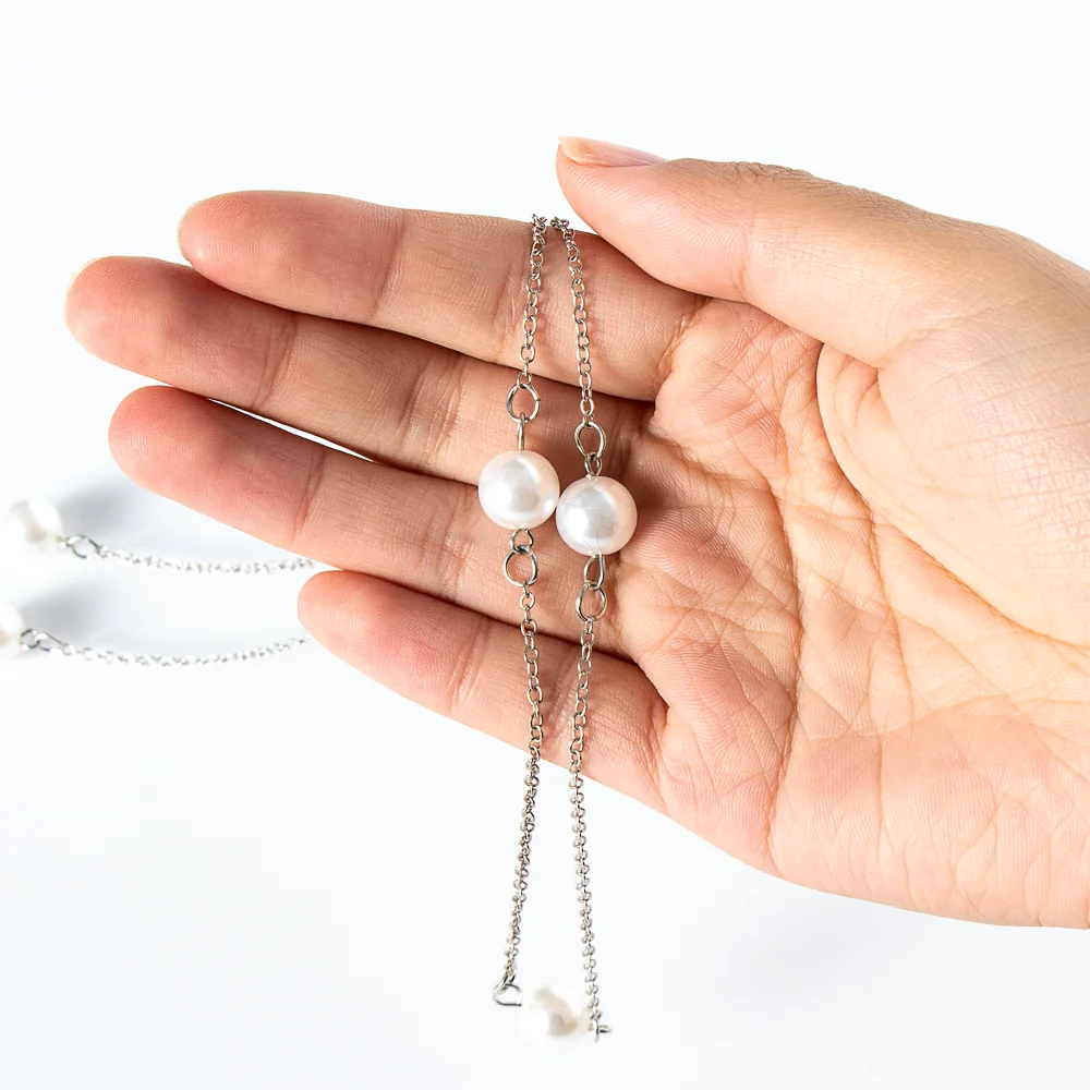 High Quality Eyewear Decoration Chain with Pearls for Glasses