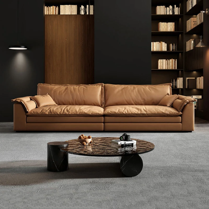 Wholesale Multicolor L Shaped Sectional Villa Sofa Italian Style Big Upholstered Chesterfield Modular Sofa Set for Living Room