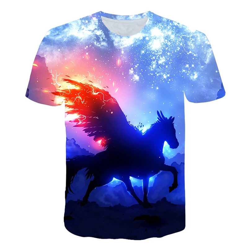 2019 Novelty 3D T Shirt Men Cans of Beer Printed Hip Hop Crewneck Short Sleeve Men Tshirts with Logo Custom Logo Printed Cotton