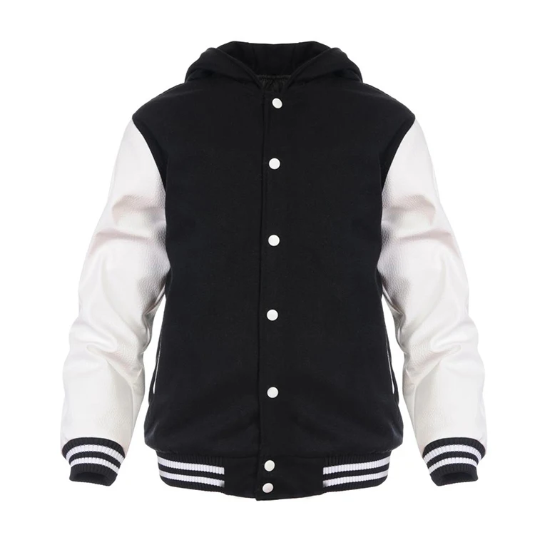 OEM custom high quality mens jackets corduroy fabric keep warm bomber letterman baseball jacket for men