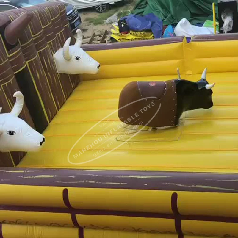 Amusement Park Machine Rodeo Bull Adult Game Mechanical Bull Riding