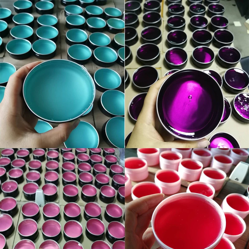 Private label organic strong hold super shine natural flower fragrance hair styling pomade strong hold