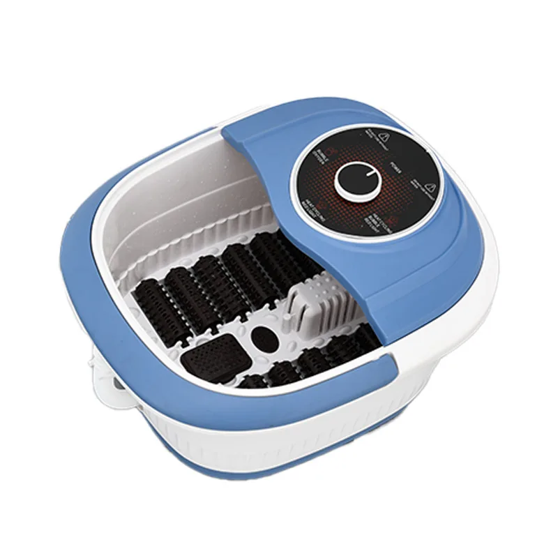 Горячая распродажа дешевая электрическая гидромассажная Ванна для ног спа-массажер умная портативная водяная ванна с пузырьковым подогревом