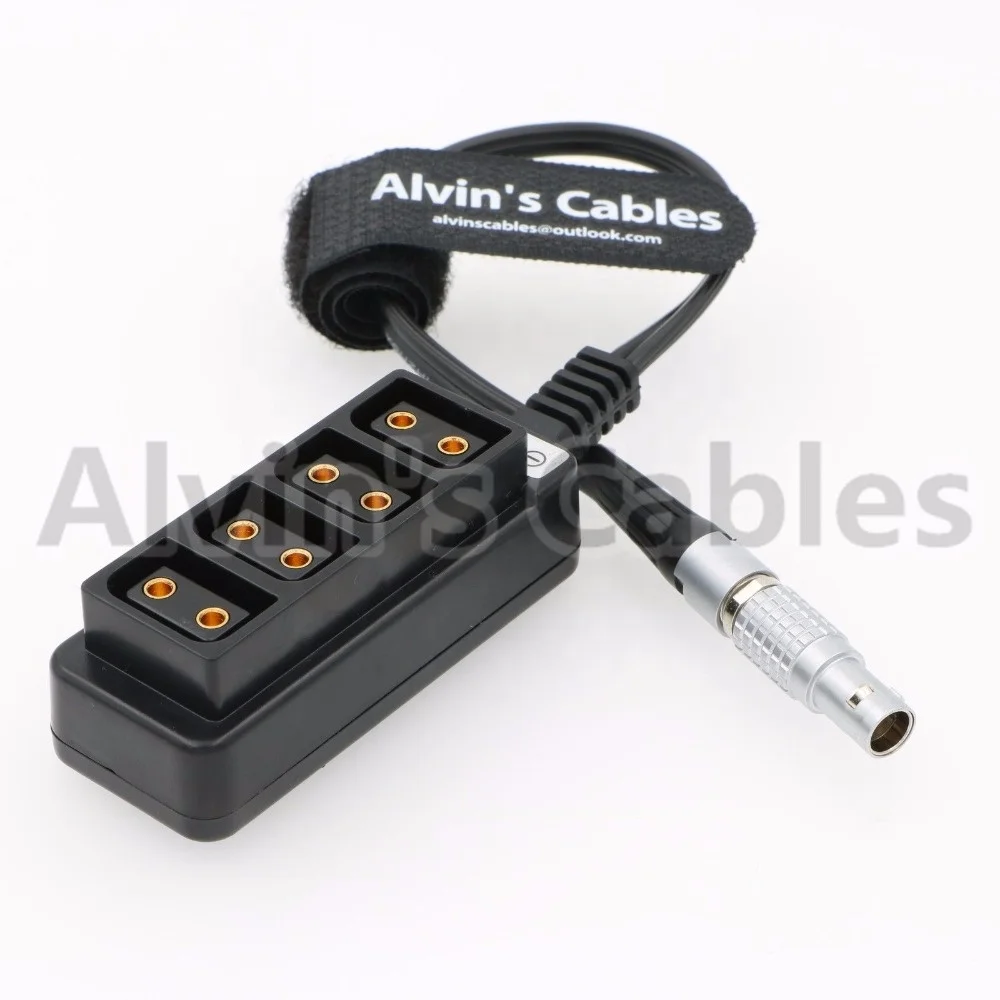 
2 Pin to 4 Port Female D-Tap Splitter RED DSMC2 Jetpack RTmotion Sidekick 