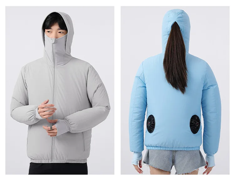 Summer Cooling And Air Conditioning Clothing With Fan Outdoor Sun Protection Fan Clothing TP50 Sun protection