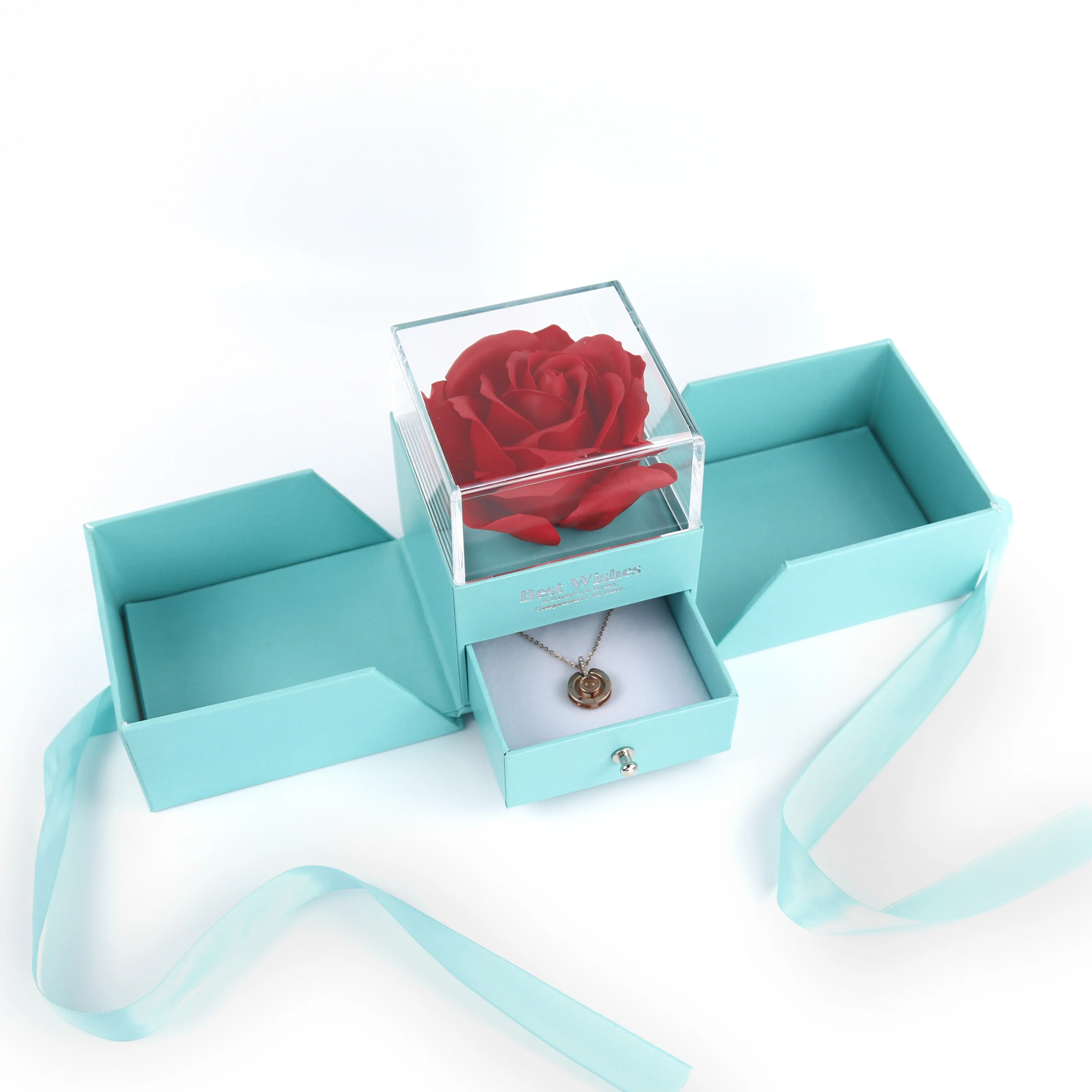 Refined High Senior Style Jewelry Gift Paper Boxes Nice-Looking Luxury Box Jewelry