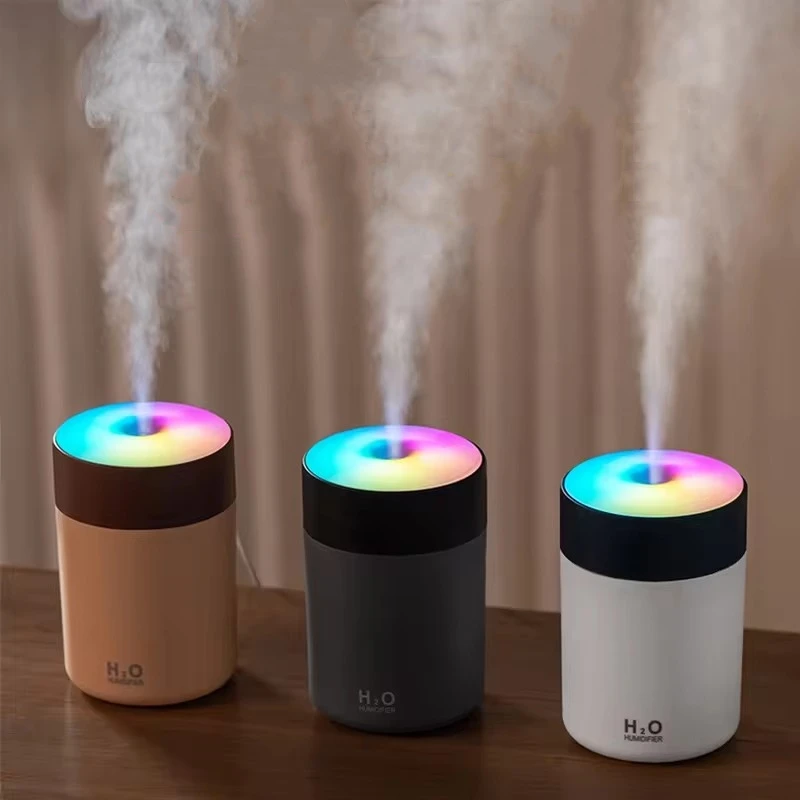 Colorful 300ml Cool Mist Humidifier Essential Oil Diffuser For Room Office Desktop Home Car Air Fresheners mini Air Humidifier