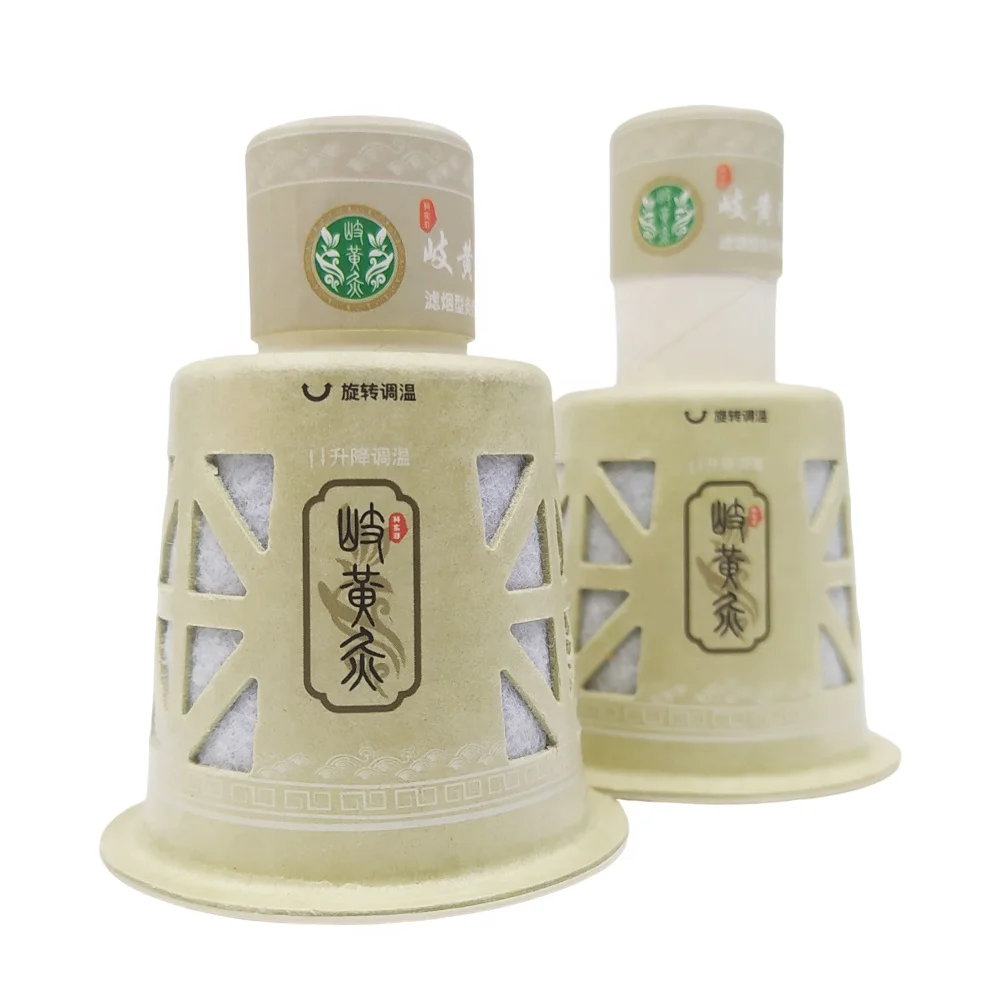 Health care mugwort moxa acupuntura moxibustion cup