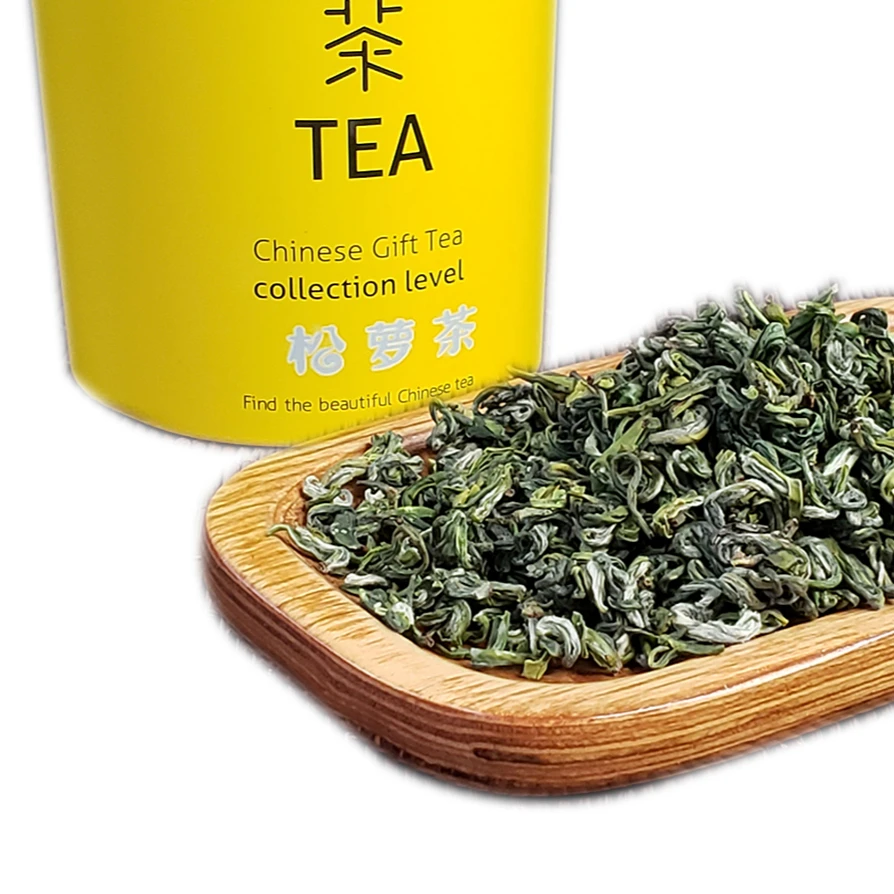 New harvest  best selling china green tea Songluo brands superfine A+ EU standard