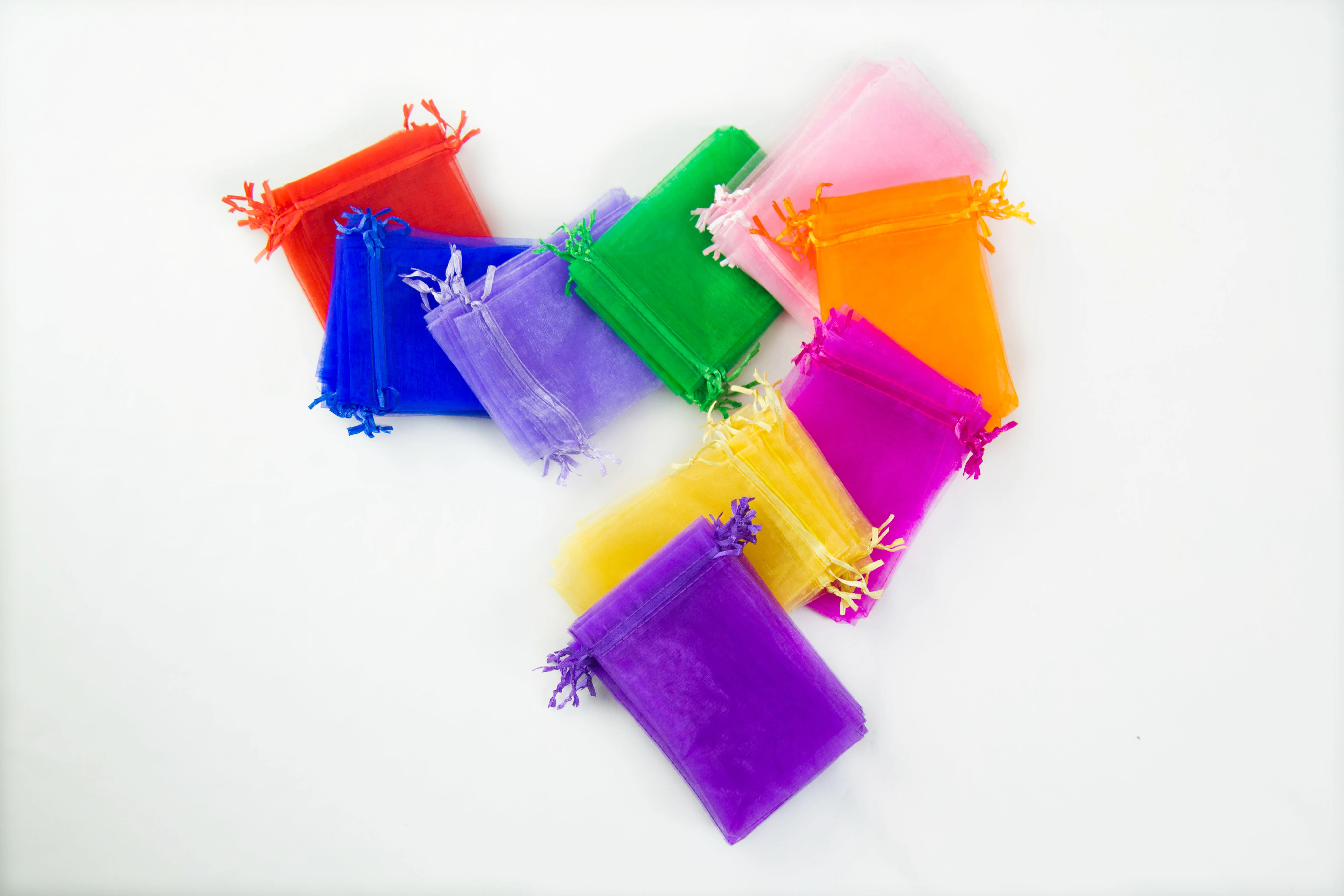 Special Design Widely Used Cosmetics Gift Christmas Drawstring Bag Organza Pouch Bag