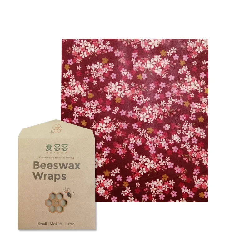 
 Экологически безопасная пищевая безопасность, одобренная Органическая хлопчатобумажная ткань, рулон пчелиного воска для сэндвичей и фруктов  