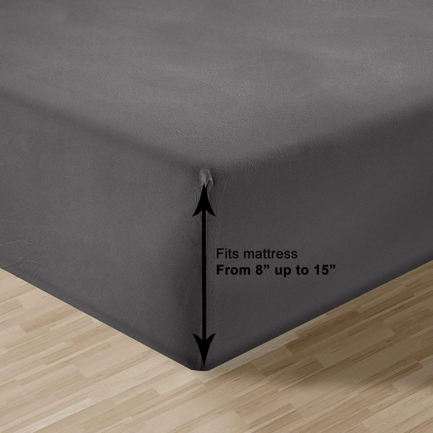 Sheets Set 4 Piece 1800 Thread Count Bedsheet 100 Cotton Organic Queen Size Weave Ultra Soft Cotton Bedding Sheets for Bed