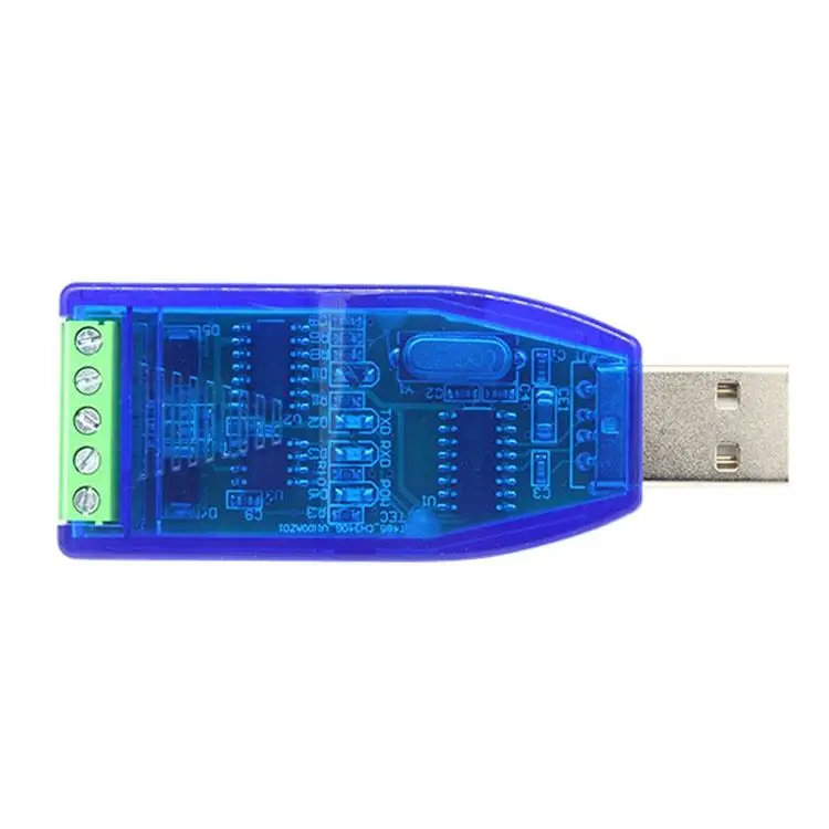 E810-RS485-U01 промышленный преобразователь USB в RS485 CH340, Улучшенная защита, совместимость со стандартным стандартом, Модуль платы разъема