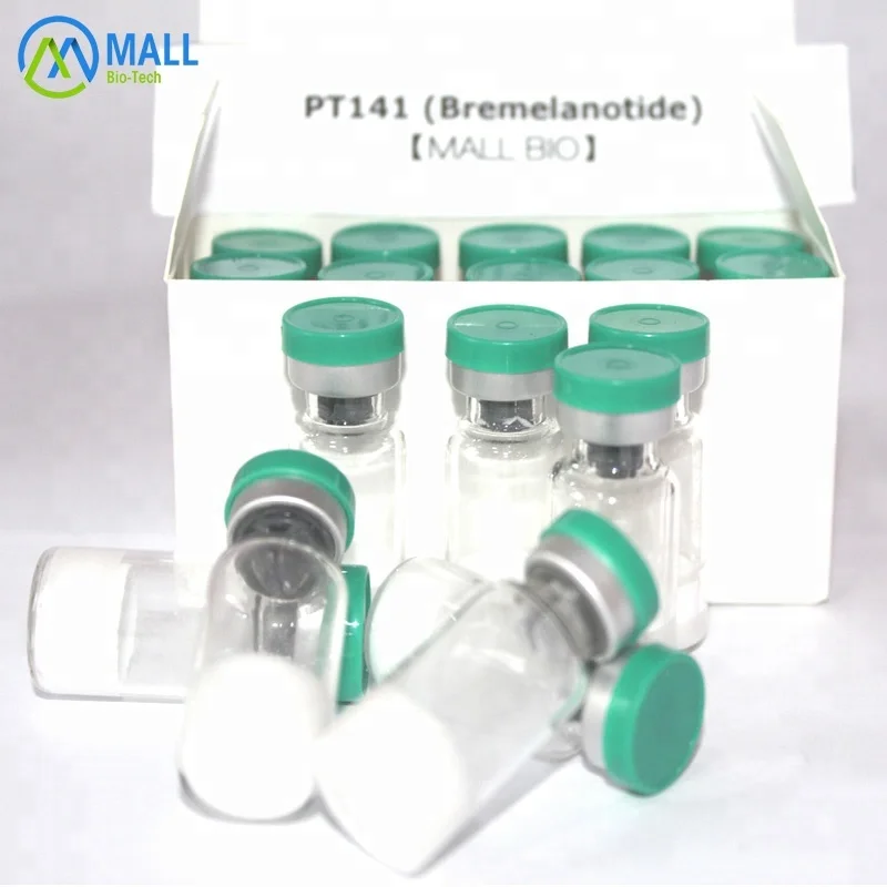 
Free Sample Reship Pt 141 99% Purity peptides Powder free sample pt141 peptide 