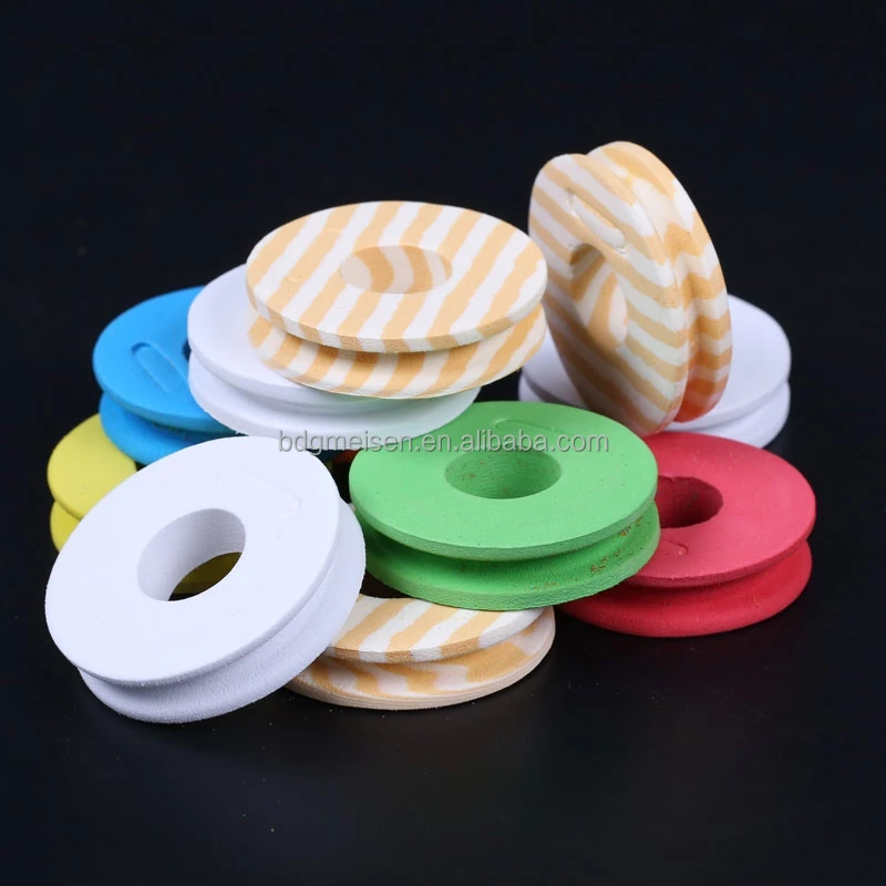7cm 4.5cm Fishing Foam Spools Fishing Line Spools Circular Winding Plates EVA Line Winder