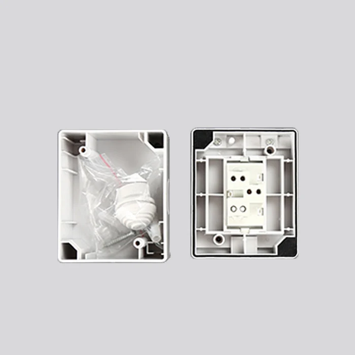 Height Waterproof Wall Switch 1 Gang Switch Socket Box IP55