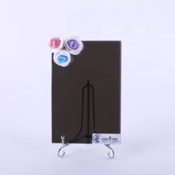 Colour Flat Tinted Reflective Glass For Sliding Door