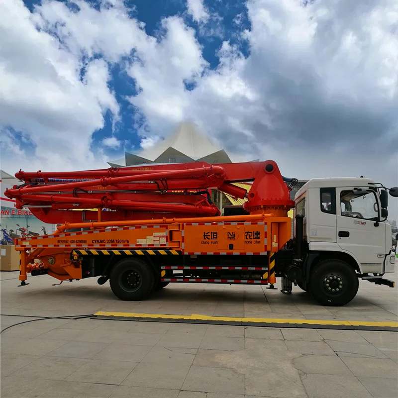 New 25m 33m 37m 40m 47m 50m 58m 60m 63m Concrete Pump Truck concrete pump BOOM pressure