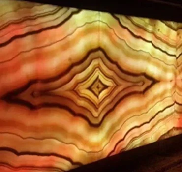 Luxurious Translucent Background onyx marble slabs Book Match onyx slab wholesale cheap price