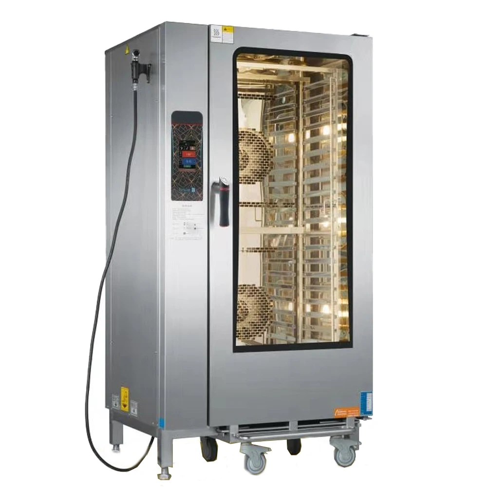 Commercial combi oven, 6/10/20/40 trays combi oven