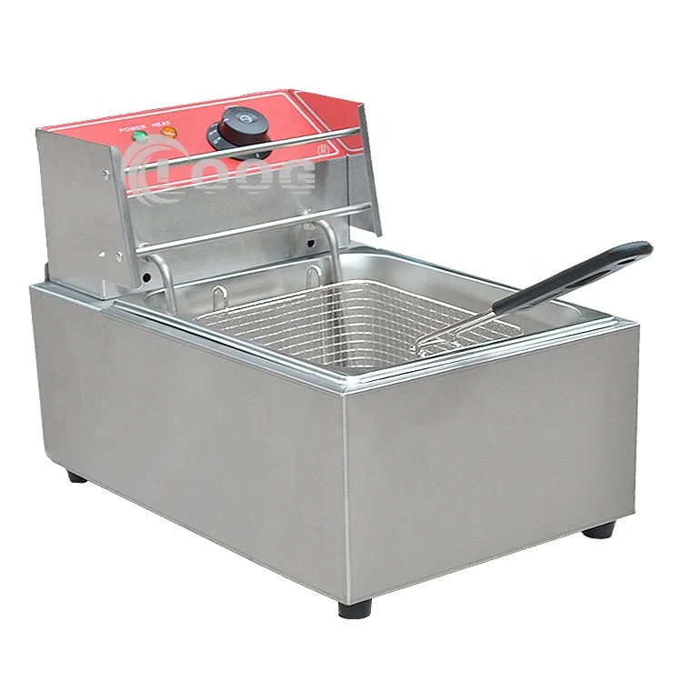 Heavy Duty Stainless Steel Electric Deep Fryer Tornado Potato Frying Machine Double Cylinder Deep Fryer Machine