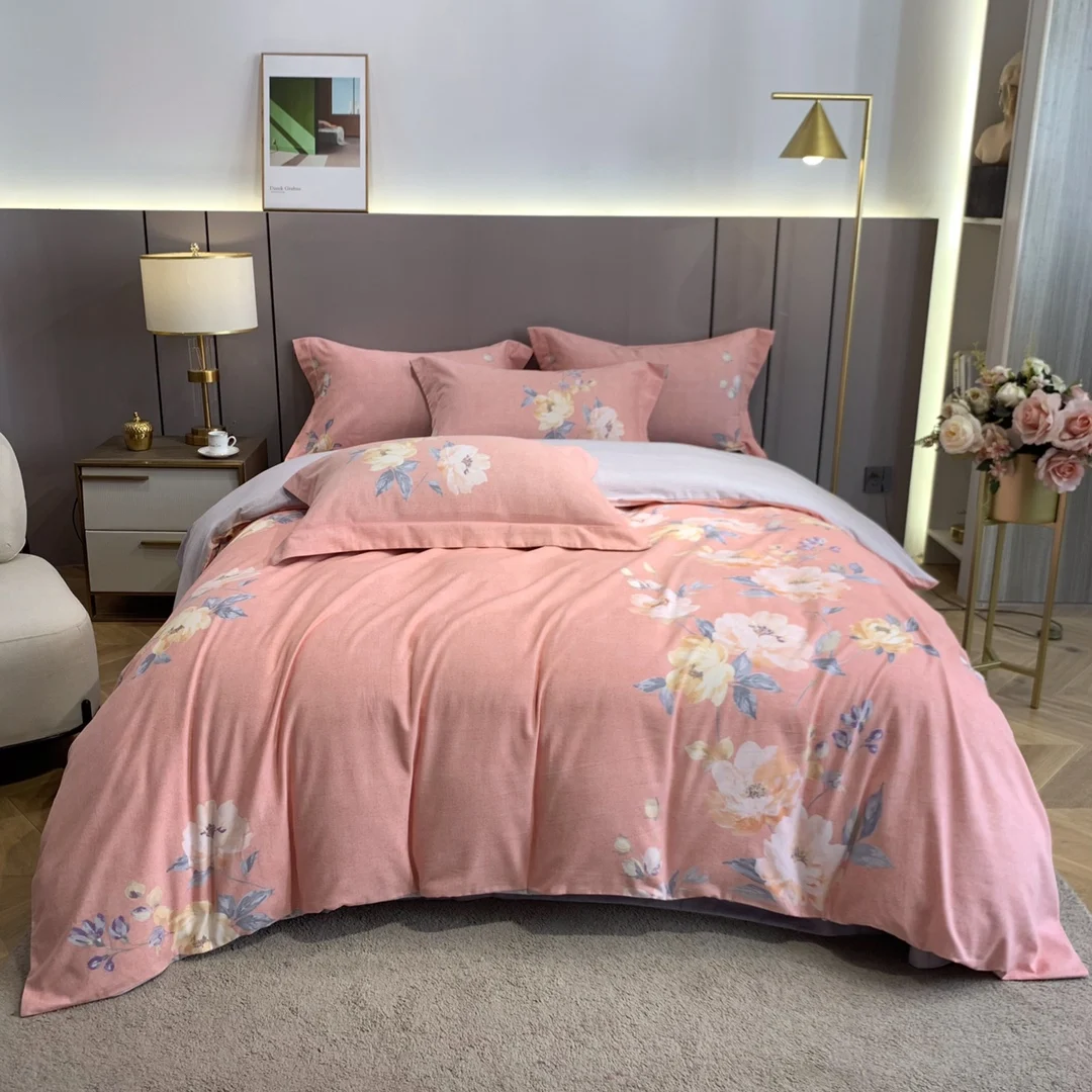 European Paisley Damask Design Fabric Jacquard Weave Duvet Cover Quilt Cover Bedding Set,No Comforter (Grey, Queen)