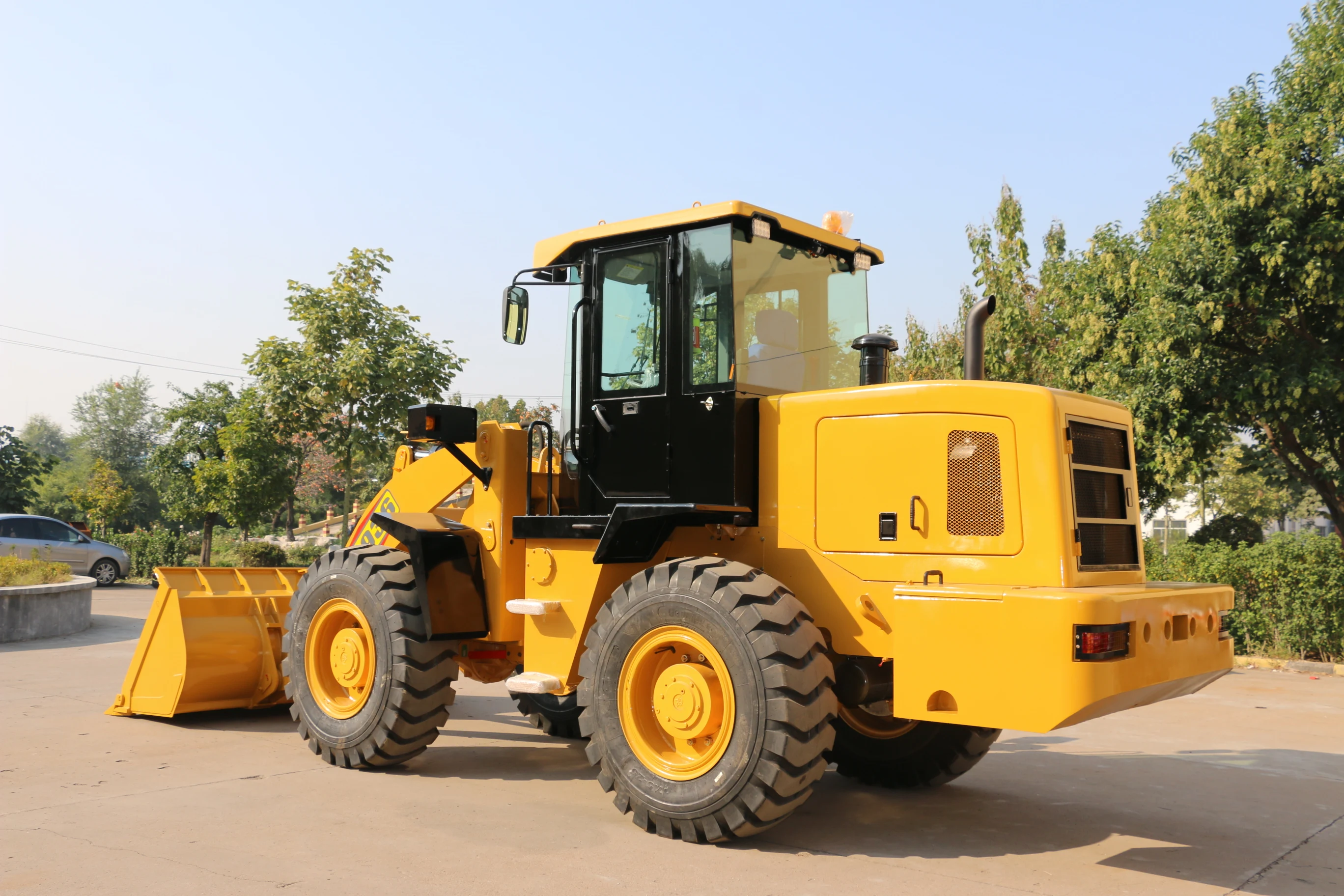 ZL30 3Ton Mini Loader CE Certification 1.5-2 CBM Bucket Capacity Versatile Mini Wheel Loader optional Weichai Engine