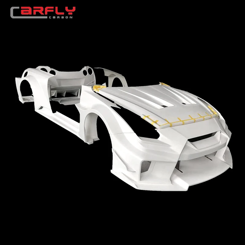  2020 новый стиль LB WORKS GTR R35 GT-R Ver.2 широкий корпус комплект FRP +