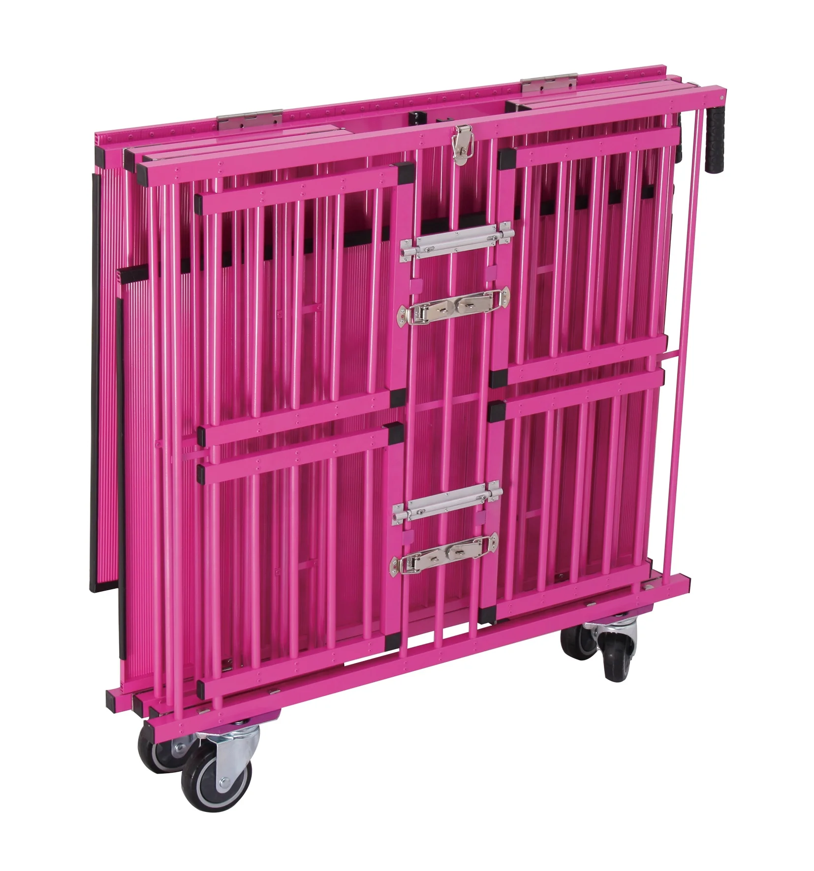 Dog trolley Aeolus Aluminum super light-weight portable pet outdoor salon show portable foldable dog trolley Mobile on wheel new