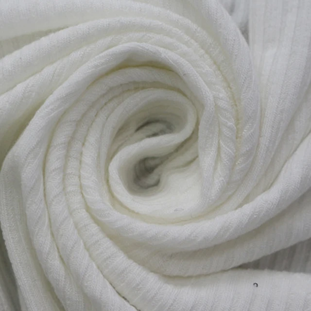 96% Lyocell 4%spandex 4*3 rib fabrics for t shirt dress