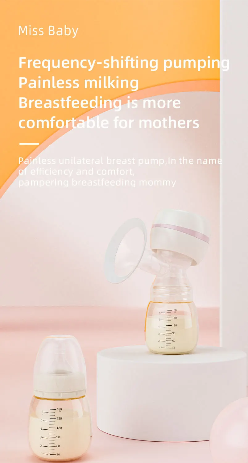 Factory Direct Sale Electric Breast Pump Hands Free Maternity Product Mom Breastfeeding Double Suction Baby Feeder