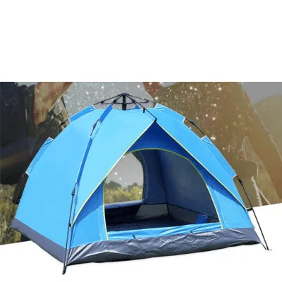 Instant Pop Up Family Camping Tent 2-4 Person Portable Tent Automatic Tent Waterproof Windproof for Camping Hiking Mountain