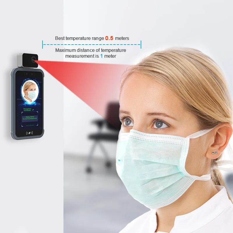 Factory manufacturer face fever recognition facial recognition temperature access control camera